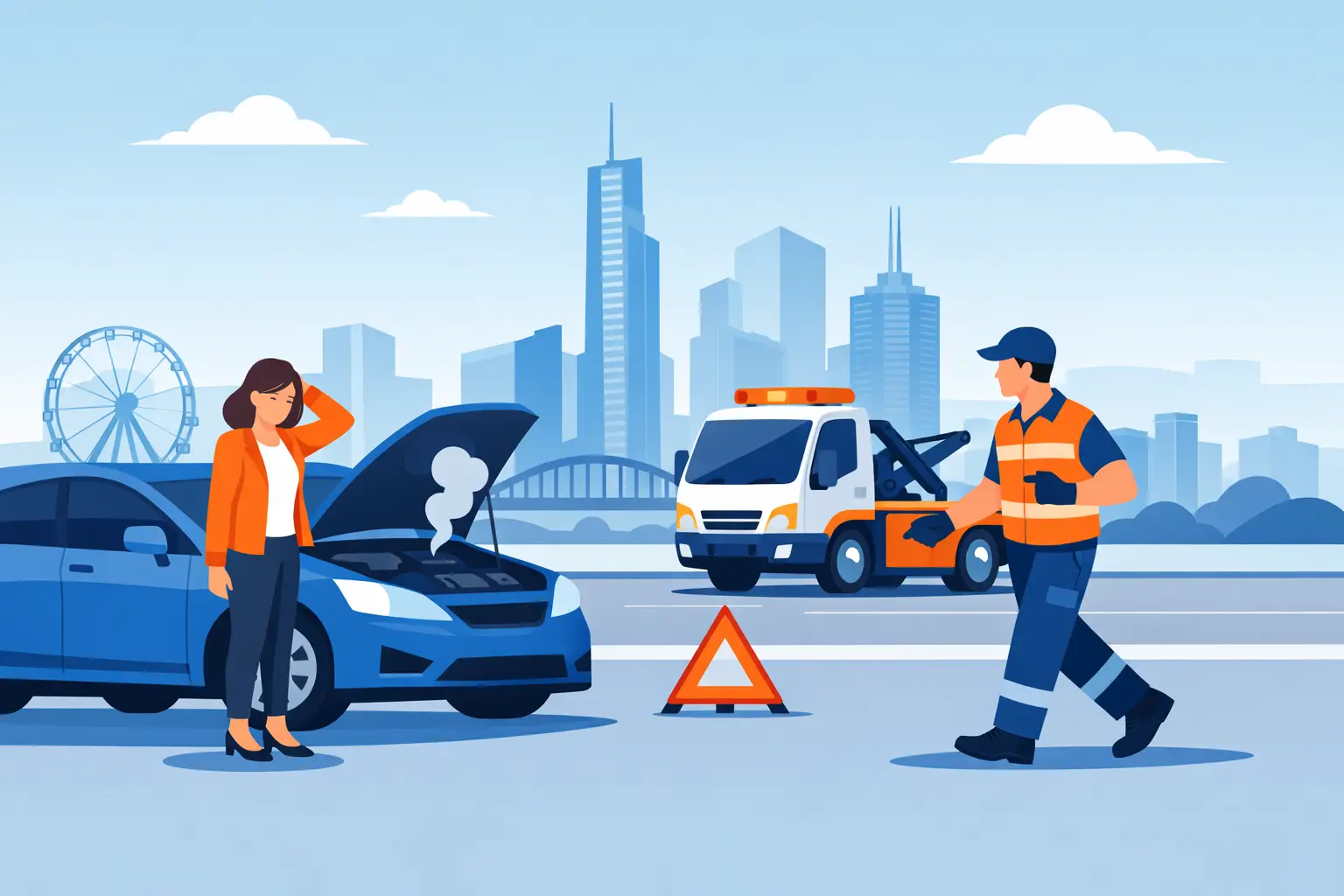 Car Won’t Start? Roadside Help in Melbourne