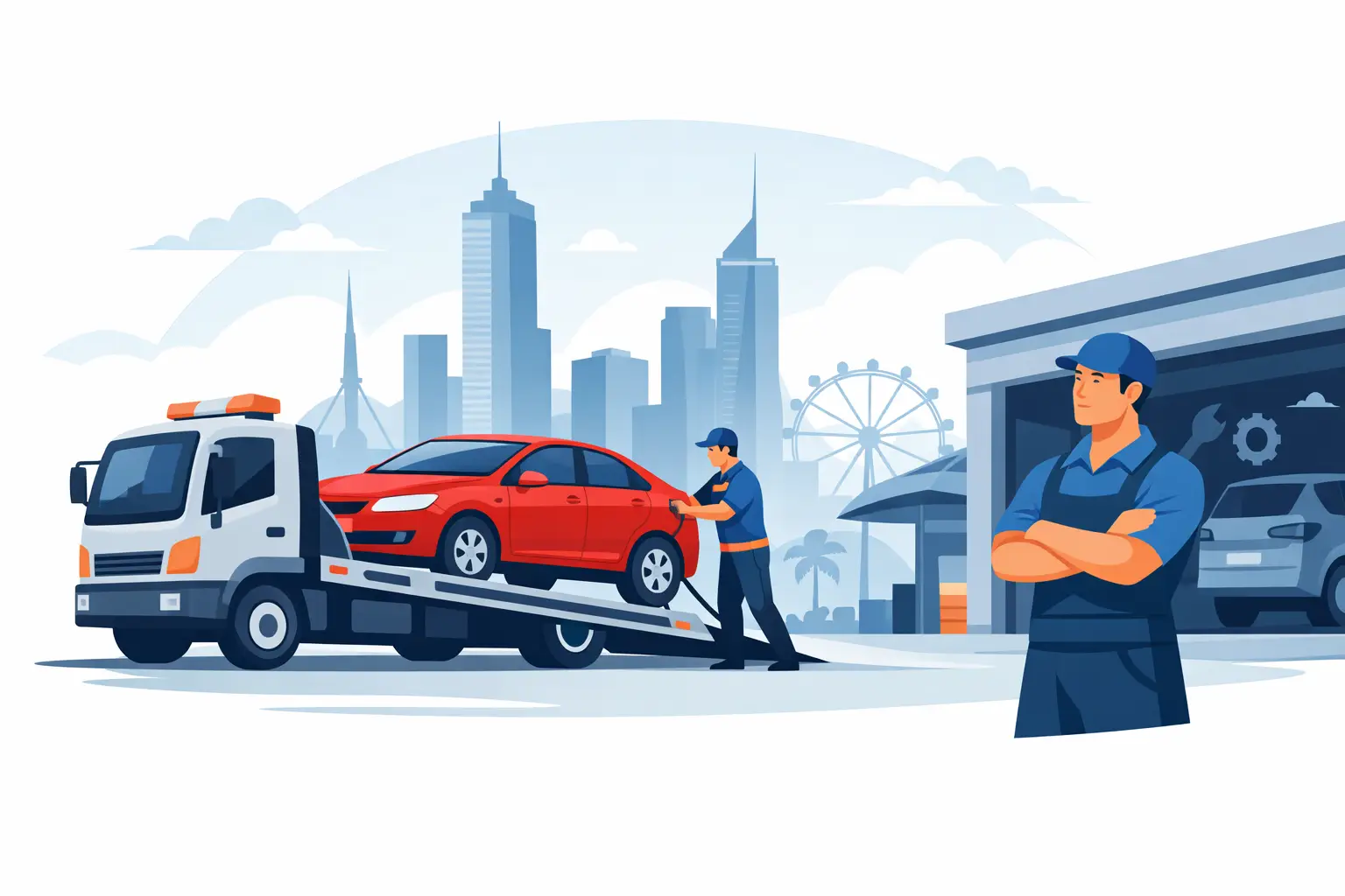 Tow Car to Mechanic Melbourne: What to Do