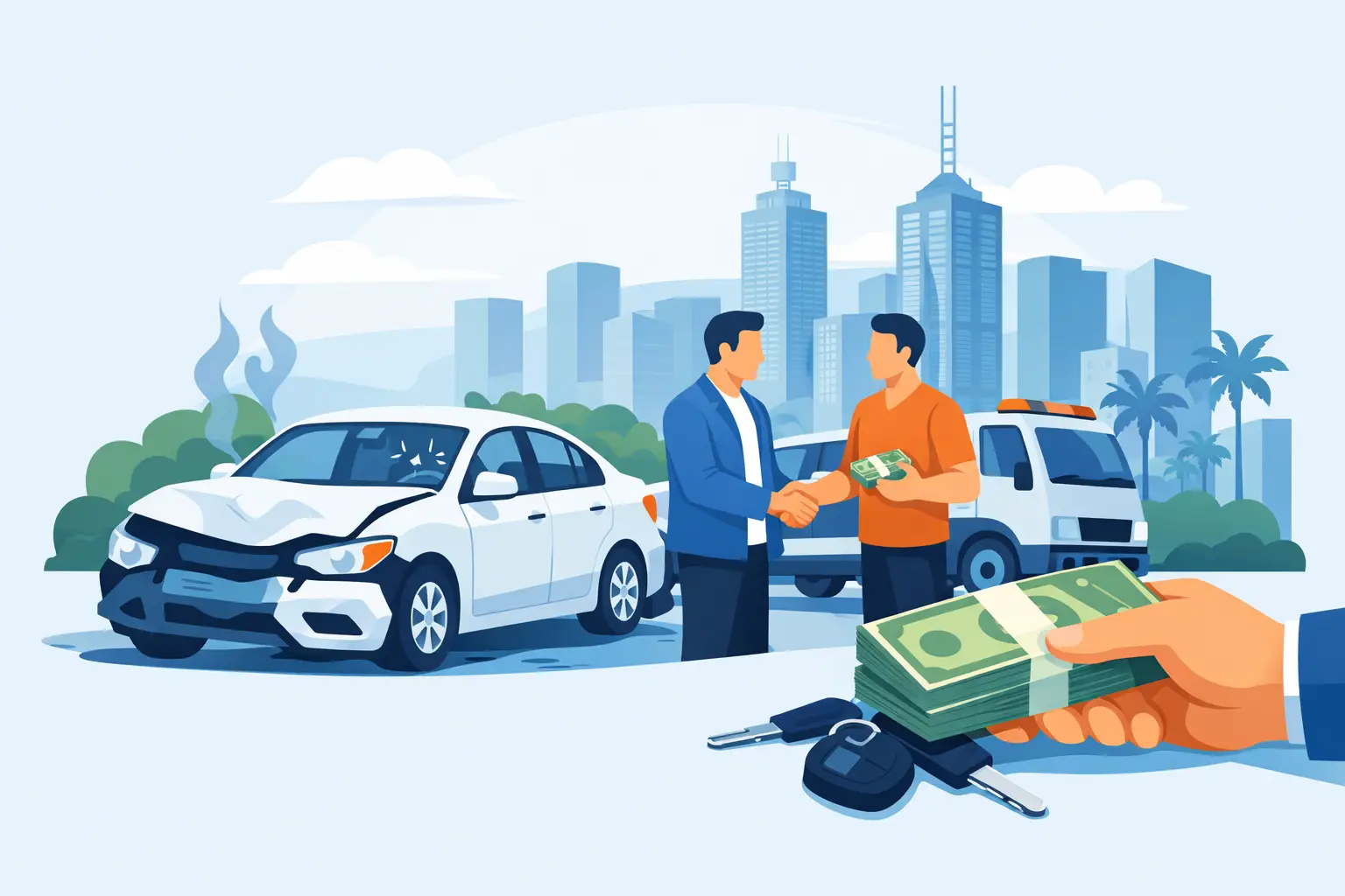 Sell Damaged Car for Cash Melbourne Today